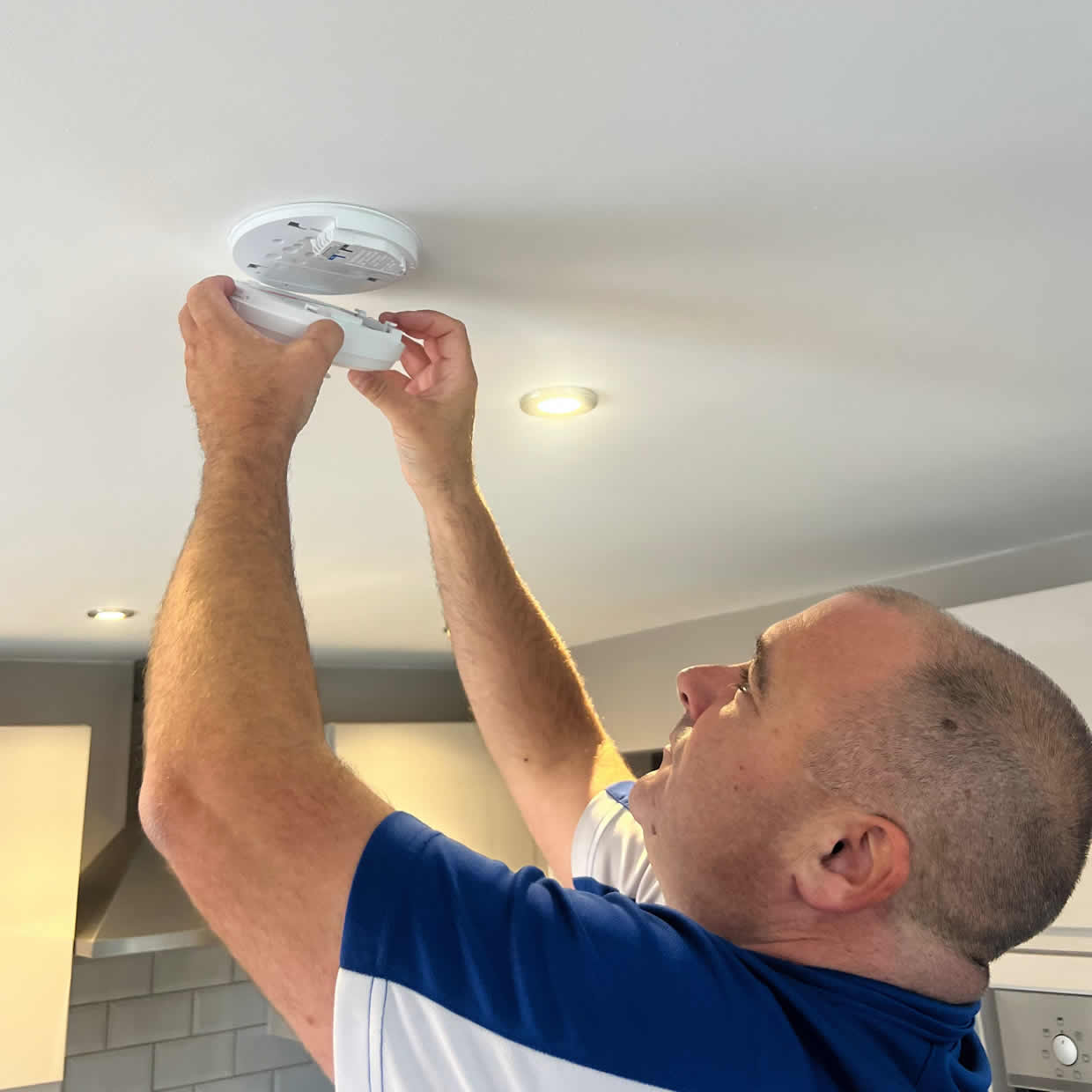 Professional smoke and heat alarm installation in Salford